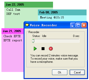 Sticky Notes Screenshot